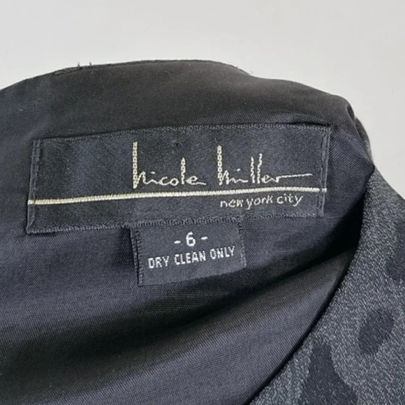 Nicole Miller Sleeveless Animal Printed  Sheath Dress - Picture 10 of 16